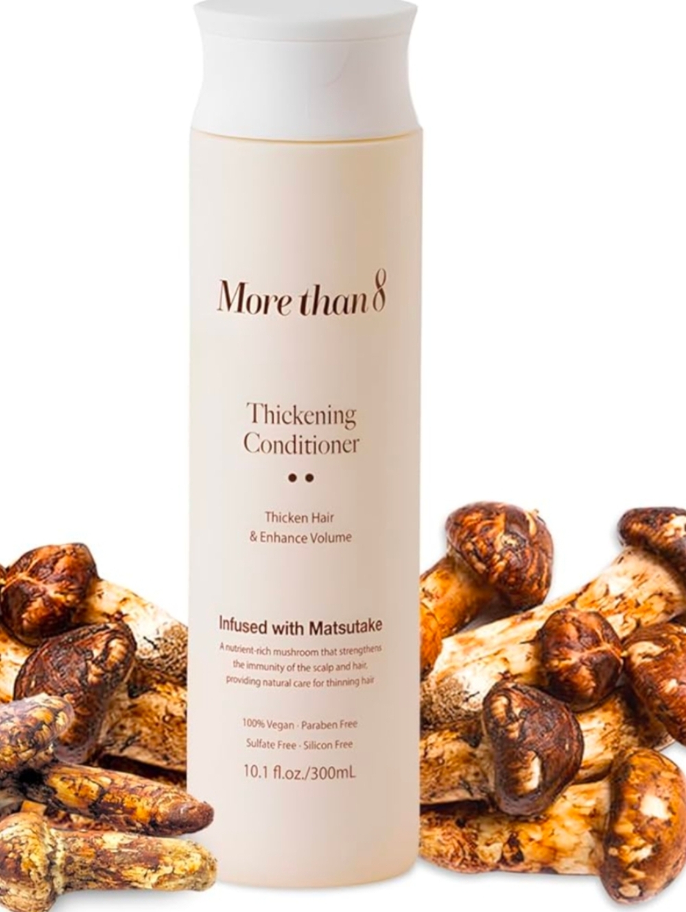 More Than 8 - Vegan Matsutaki Mushroom Thickening Conditioner 10.1 Oz